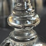 Blown and cut crystal glasses