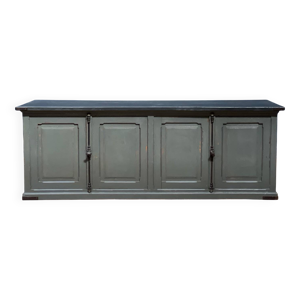 comptoir ancien en bois