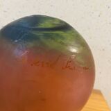 Schneider "le Verre Français" round vase