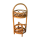 Rattan bottle holder