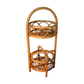 Rattan bottle holder