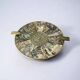 Abalone shell & alpaca ashtray, Mexico, 1970s
