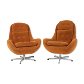 Paire de fauteuils, Interier Praha, Tchécoslovaquie