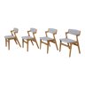 Mid-Century Danish Dining Chairs from Nova Mobler, 1960s, Set of 4