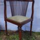 Old seat and 2 armchairs