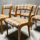 Baumann "Gondola" chairs from the 1960s