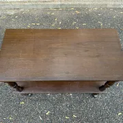 Vintage dessert trolley – Side table / Retro TV unit 1980