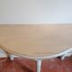 Console en bois peinte