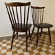 Chaises style scandinave Baumann années 60 (X2)