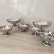 6 dessert bowls by Guy Degrenne in 18/10 stainless steel