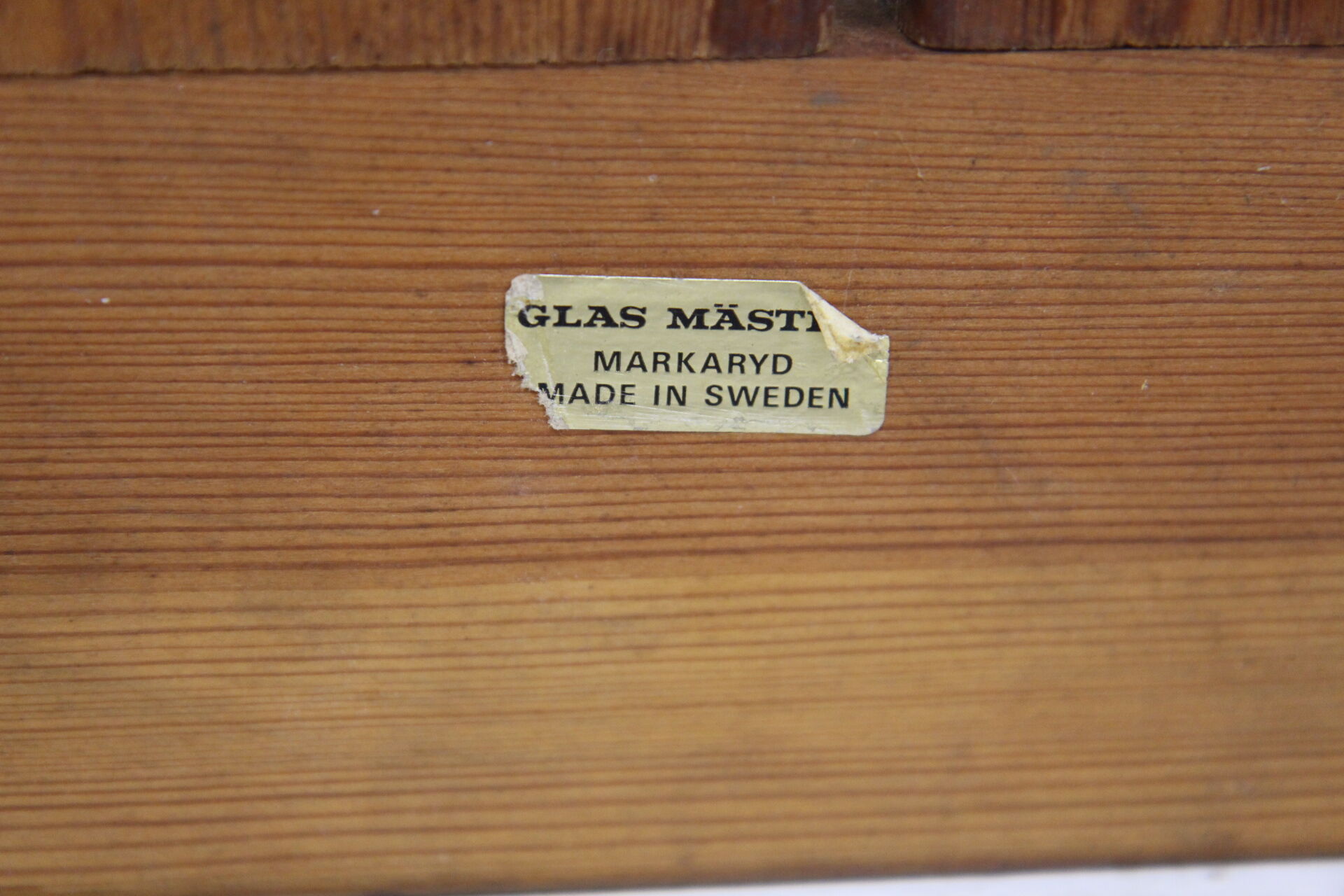 Banc scandinave en pin, Suède, 1970