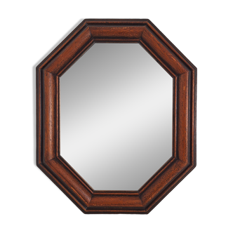 Vintage octagon mirror