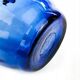 Jug, postmodernism, blue glass, Poland, 1970s