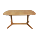 Table ovale en chêne du milieu du siècle de Skovby années 1970