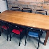 Table to eat solid blond oak oblong shape