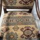Set of four Louis XIII style high-back armchairs, 20th century.