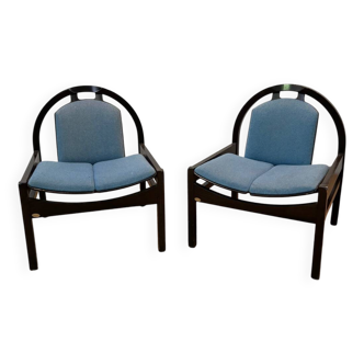 Pair of Baumann Argos armchairs