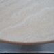 Angelo Mangiarotti M1 dining table Travertine marble 130cm