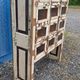 Meuble de marchand - chiffonnier 12 tiroirs en teck