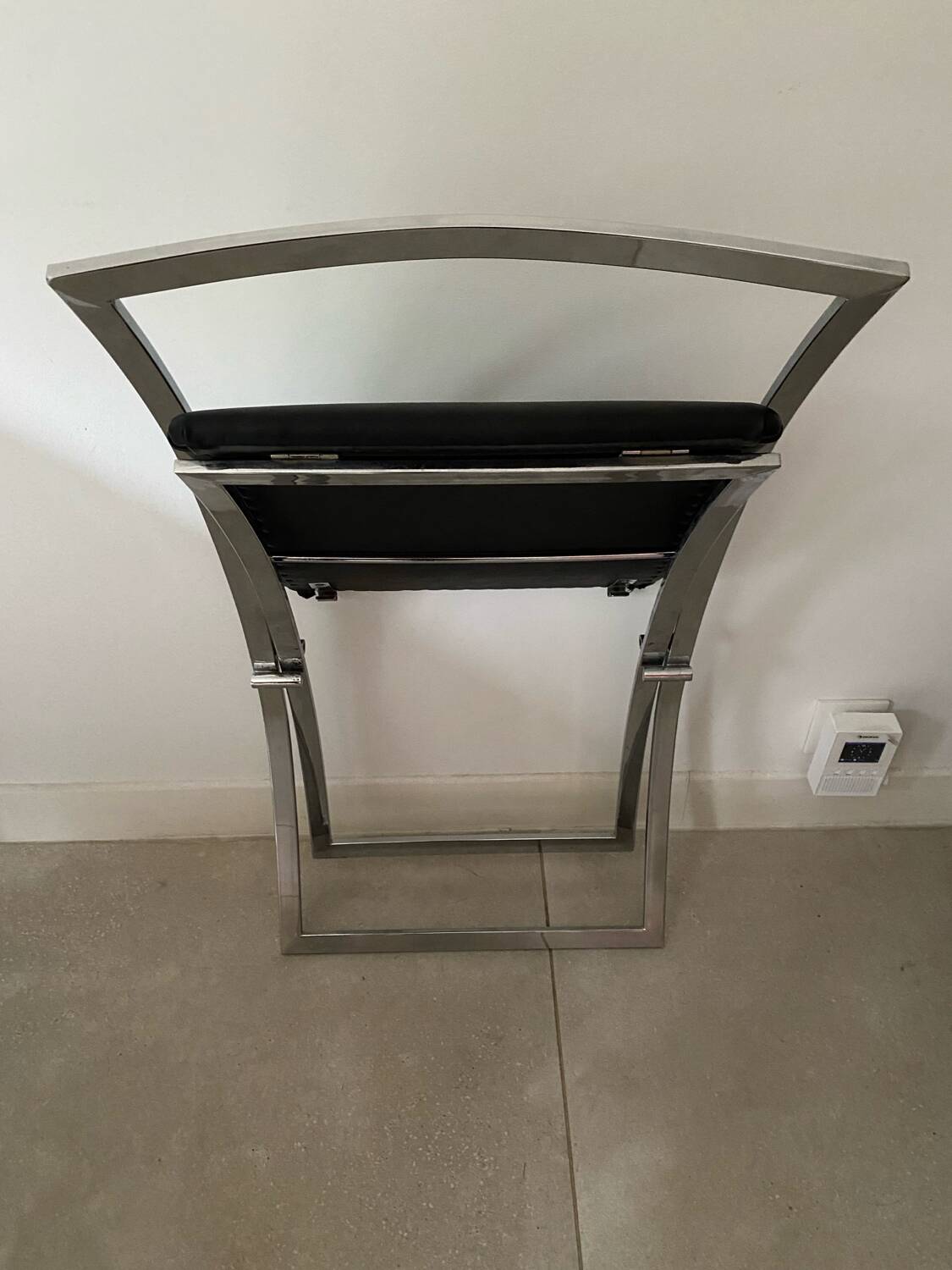 Pair of "Luisa" chairs by Marcello Cuneo for Mobel Italia 70's