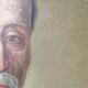 Portrait signed oil , date 19th ieme