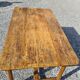 Oak farm table