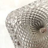 Vintage square and curved ceiling light.