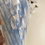 Opaline blown glass vase, Tuscany, Italy, 1960s-70s