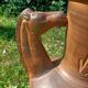 Large vase/jar Horses