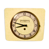 Wall clock with formica key
