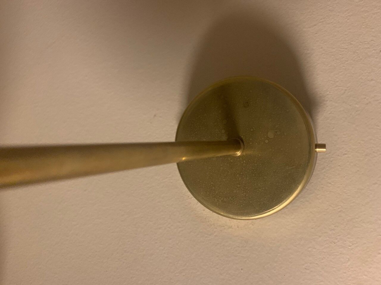 Wall lamp moonlight green sage & white