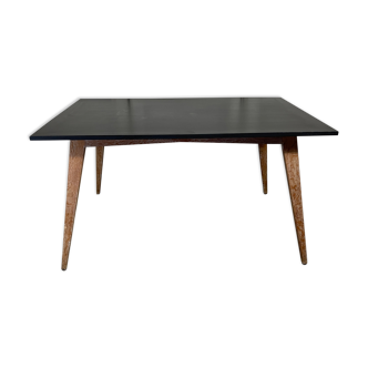 Oak table compass legs