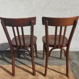 2 Baumann bistro chairs