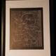 Tableau Vintage Art Optique - Victor Vasarely - Frame 50x40cm
