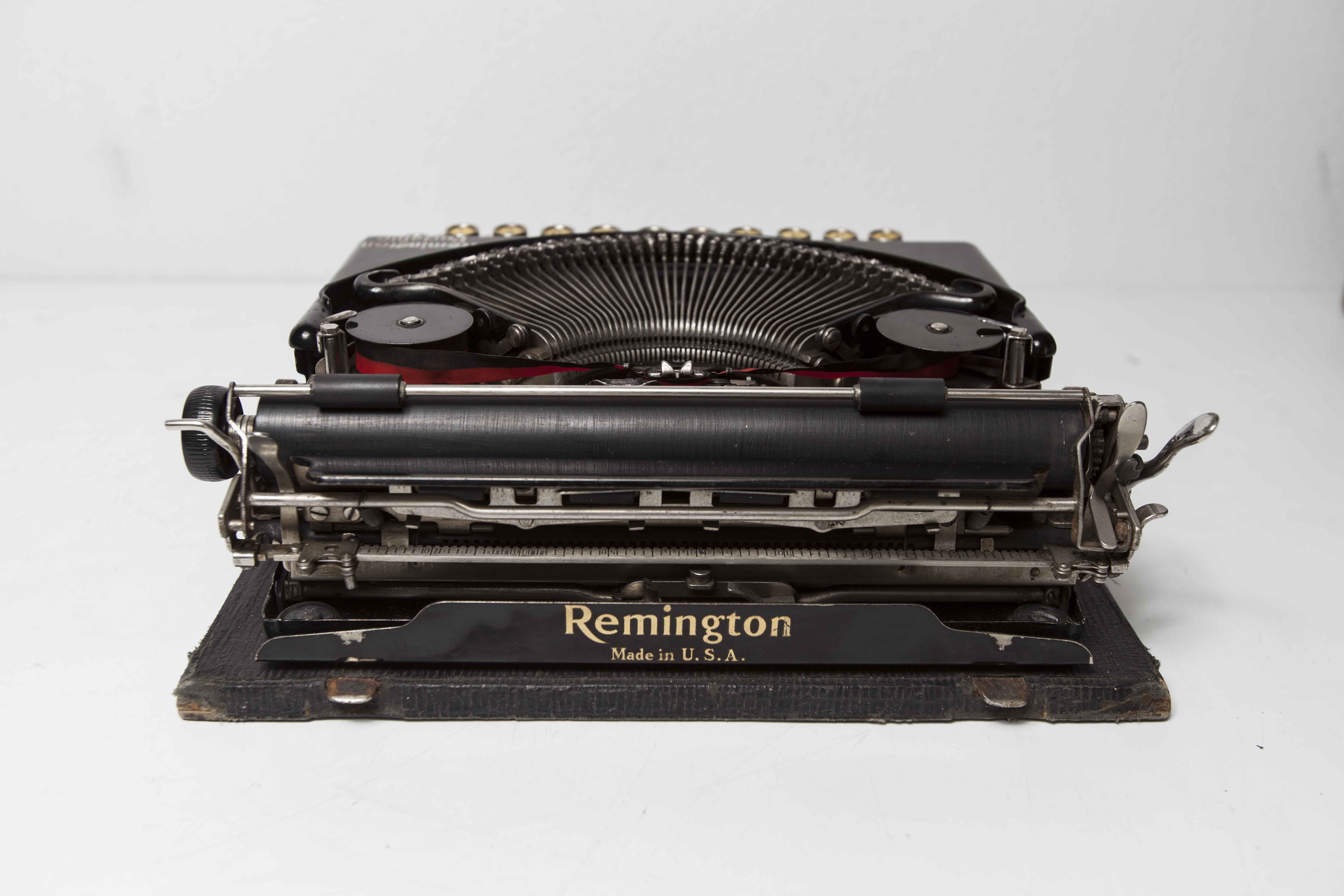 Revised Remington Portable Typewriter and New Ribbon