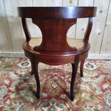 Louis XV style caned office chair - Transition