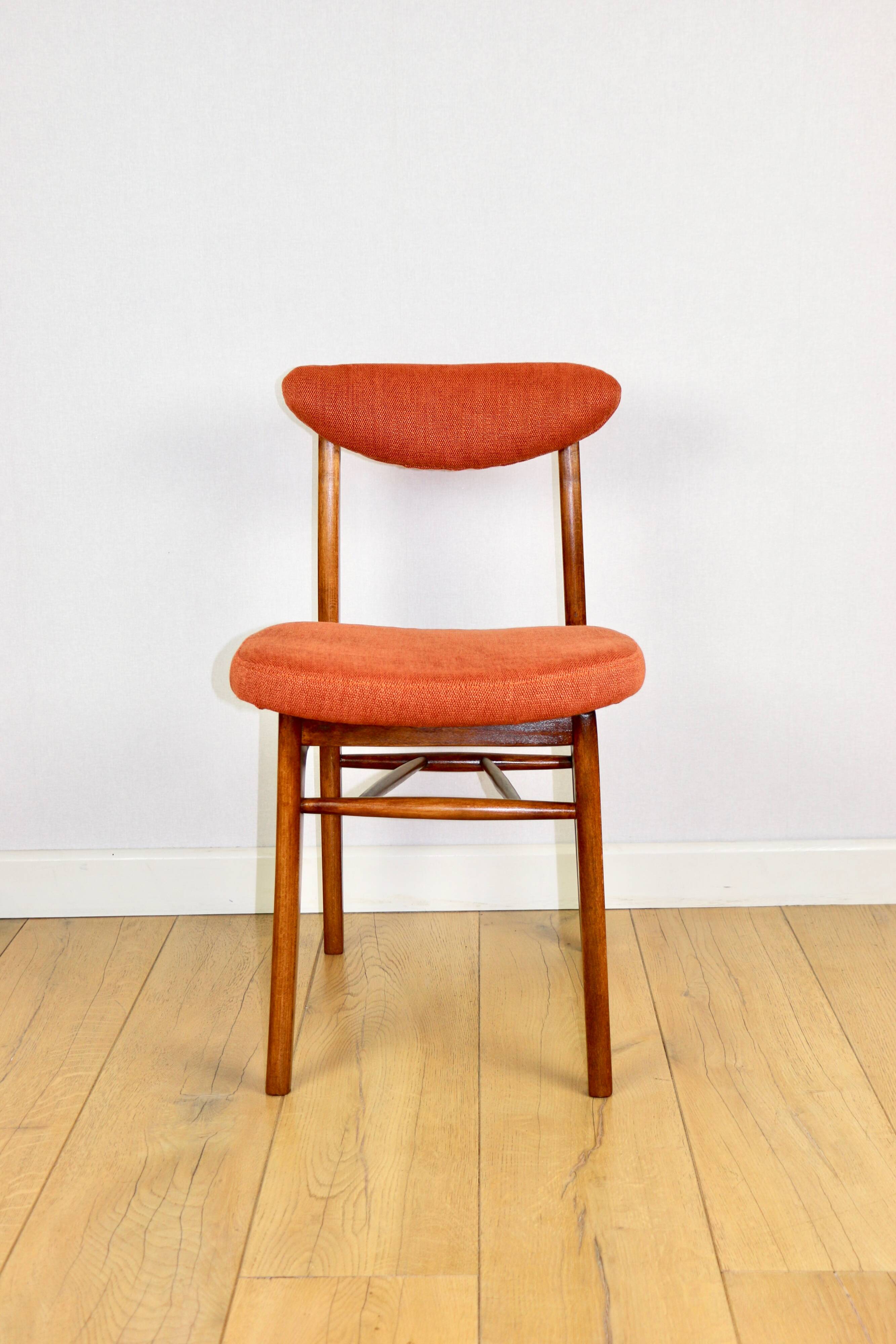 Hałas vintage chair brick terracotta