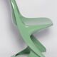 Mid-century Casalino chair in jade green, Alexander Begge, Casala, Germany 1970s.