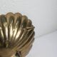 Shell cup in enameled brass
