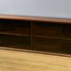 Long Glass Bookcase in Walnut, Rozaffy Style – 1960