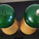 Vintage Scandinavian salt and pepper shaker duo