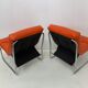 Pair of lounge chairs by Gillis Lundgren for Ikea, model “Pixi”, 1970s