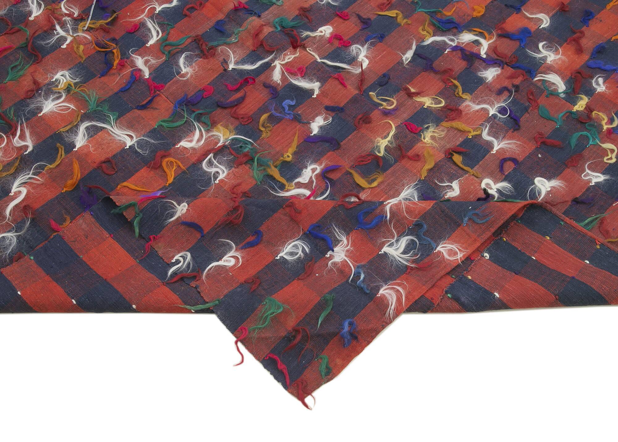 Turkish Handmade Vintage Anatolian Kilim 185 cm x 324 cm