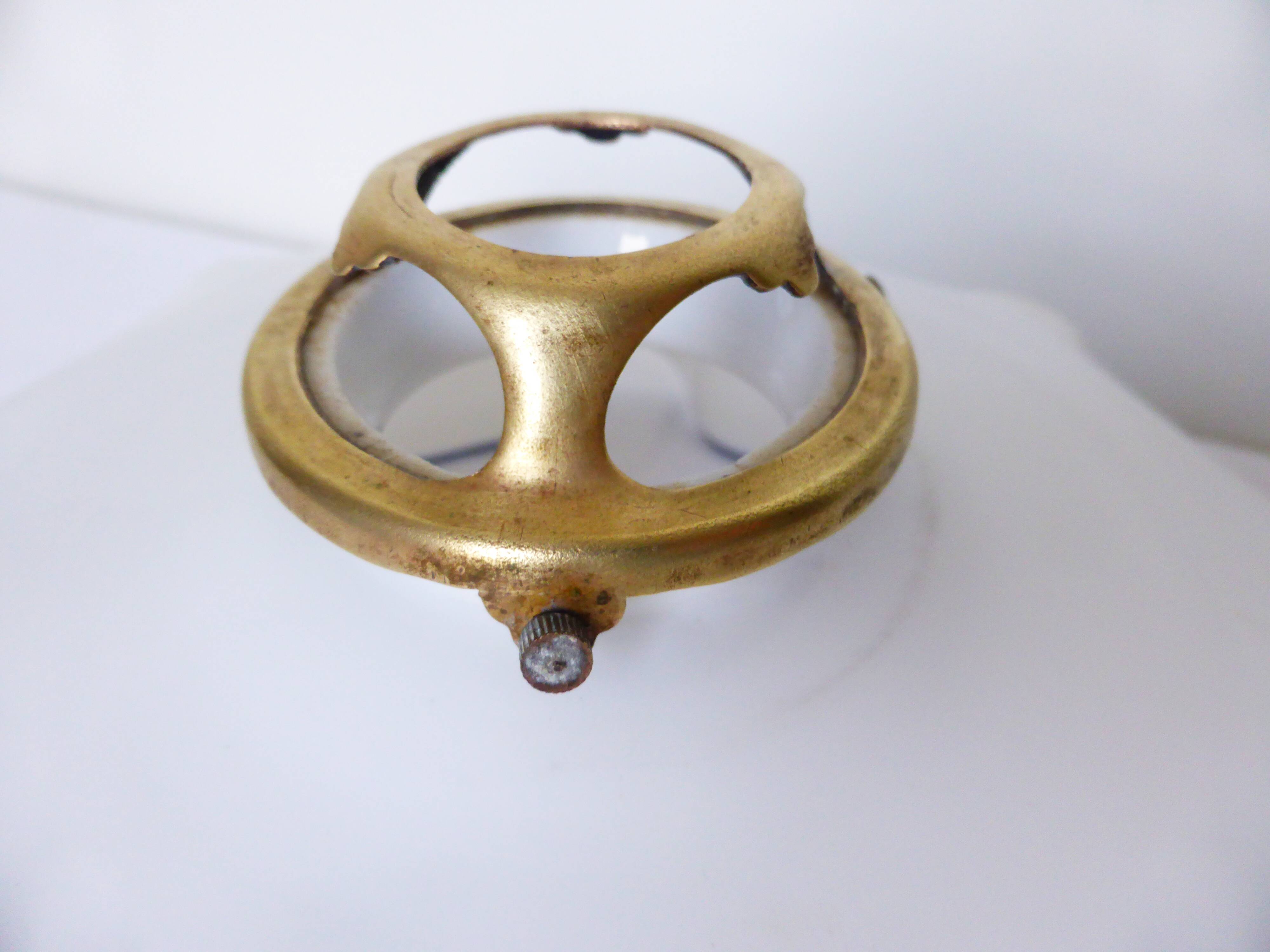 vintage opaline glass lampshade 2101100