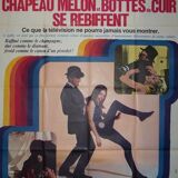 Poster movie original 1967.Chapeau melon and cuir.modele boots A