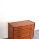 Mid Century Norwegian Teak Chest Of Drawers By Brødrene Blindheim For Sykky