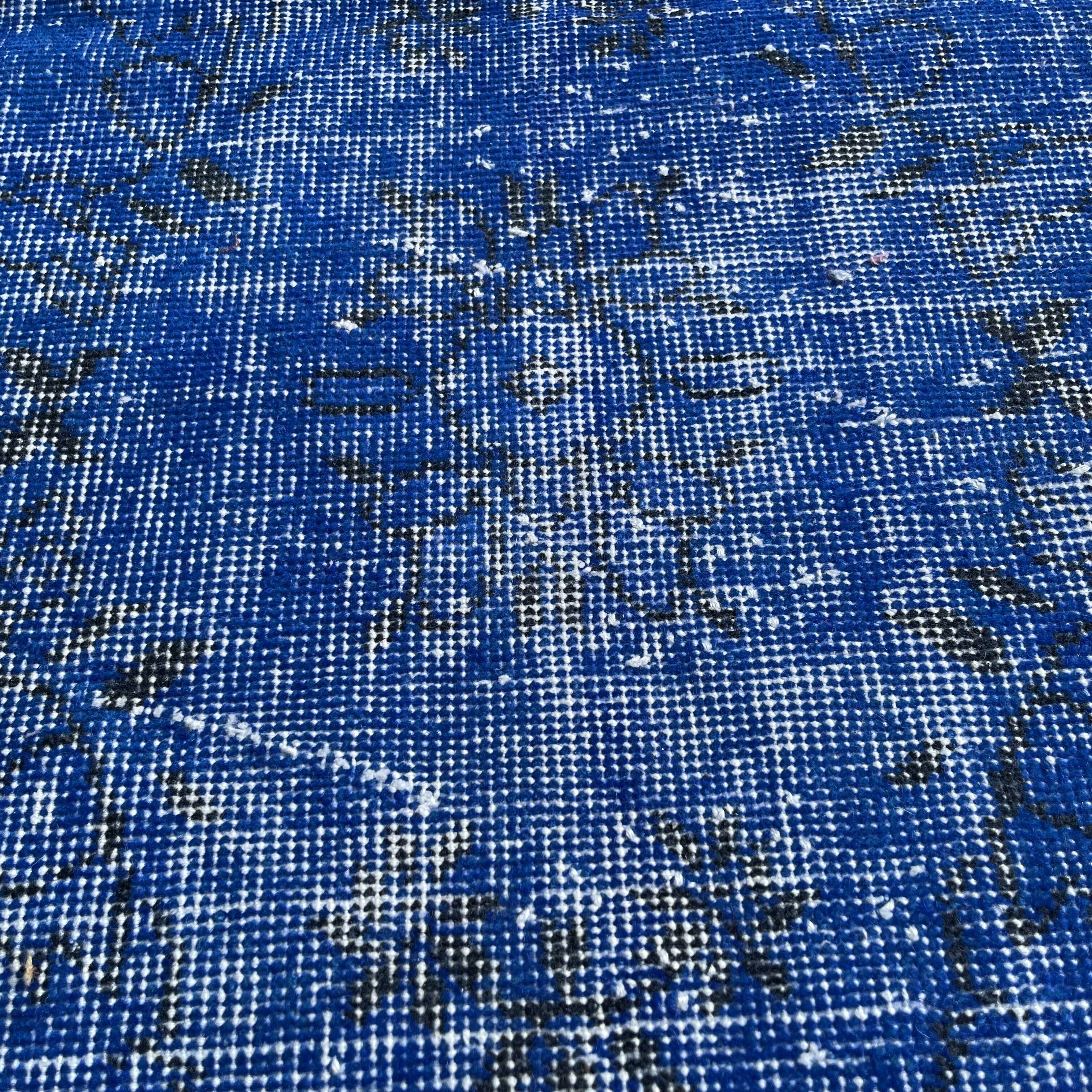 Vintage distressed turkish rug