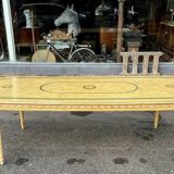 Venetian table in Louis XVI style in lacquered wood circa 1880