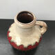 Former Pitcher SCHEVRICH Ceramics GERMANY Beige Brown Red Vintage