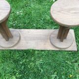 Wooden bench